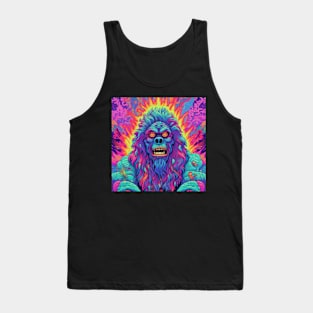 Psychedelic Bigfoot Tank Top